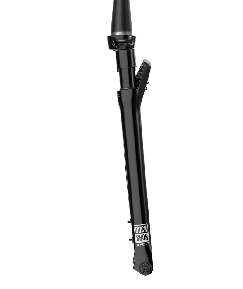 Load image into Gallery viewer, RockShox RUDY Ultimate XPLR Race Day 2 Suspension Fork - 700c, 40 mm, 12 x 100 mm, 45 mm Offset, Gloss Black, A2
