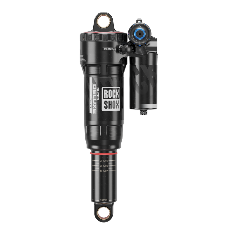 Load image into Gallery viewer, RockShox Super Deluxe Ultimate RC2T Rear Shock - 190 x 45 mm, Linear Air, 0 Neg/2 Pos Token, Reb 55 / Comp 30, L/O4,
