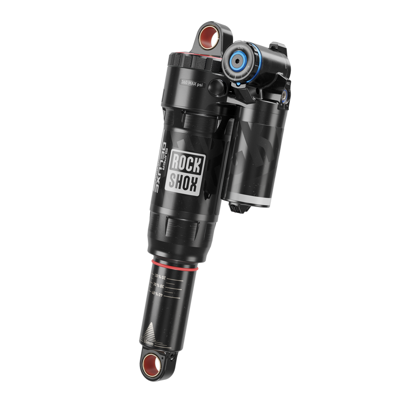 Load image into Gallery viewer, RockShox Super Deluxe Ultimate C2, Rear shock, 185x52.5, Shaft Eyelet: Trunnion, Body Eyelet: Standard, 0 Neg/2 Pos
