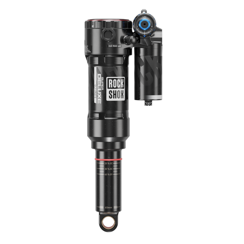 Load image into Gallery viewer, RockShox Super Deluxe Ultimate RC2T Rear Shock - 230 x 62.5 mm, Linear Air, 0 Neg/2 Pos Token, Reb 55 / Comp 30, L/O4,
