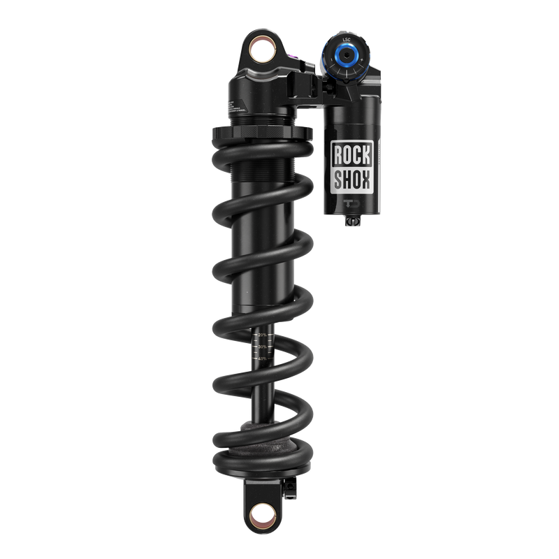 Load image into Gallery viewer, RockShox Vivid Coil Ultimate C1, Rear shock, 205x60, Shaft Eyelet: No Bushing, Body Eyelet: Trunnion, Reb25/Comp34, Adj
