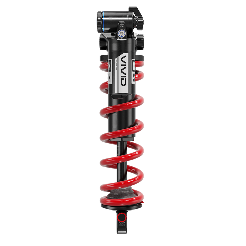 Load image into Gallery viewer, RockShox Vivid Coil Ultimate C1, Rear shock, 205x60, Shaft Eyelet: No Bushing, Body Eyelet: Trunnion, Reb25/Comp34, Adj
