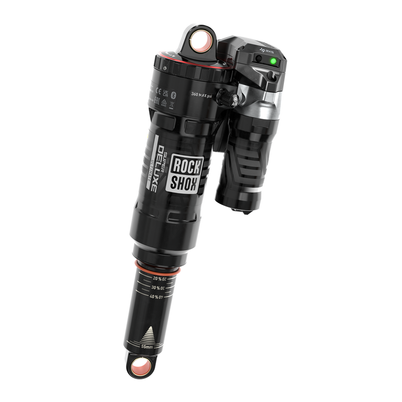 Load image into Gallery viewer, RockShox Super Deluxe Ultimate RC2T Rear Shock - 210 x 52.5 mm, Linear Air, 0 Neg/2 Pos Token, Reb 55 / Comp 30, L/O4,
