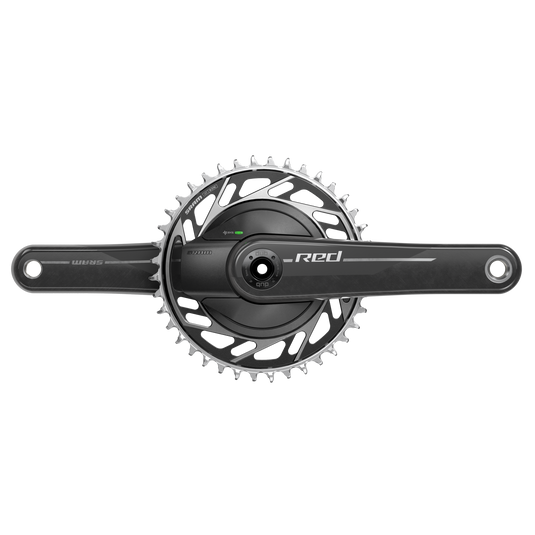 SRAM-RED-1x-XPLR-AXS-13-Speed-Power-Meter-Wide-Crankset-E1-170-mm-Single-12-Speed-SRAMCKST0016-Bicycle-Crankset