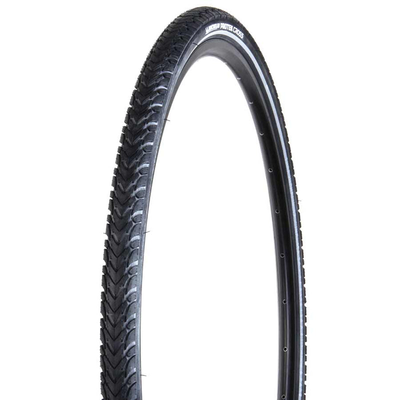 Load image into Gallery viewer, Michelin Protek Cross Tire 700 x 32 Clincher Wire Blck Reflective Touring Hybrid
