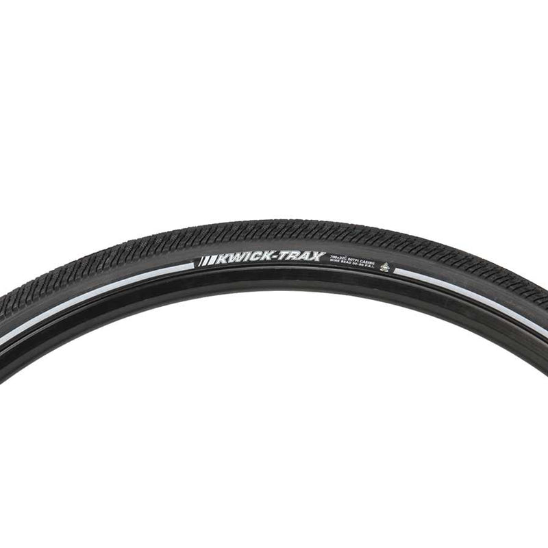 Load image into Gallery viewer, Kenda Kwick Trax 700 x 38 Clincher Wire TPI 85 Black/Bsk Reflective
