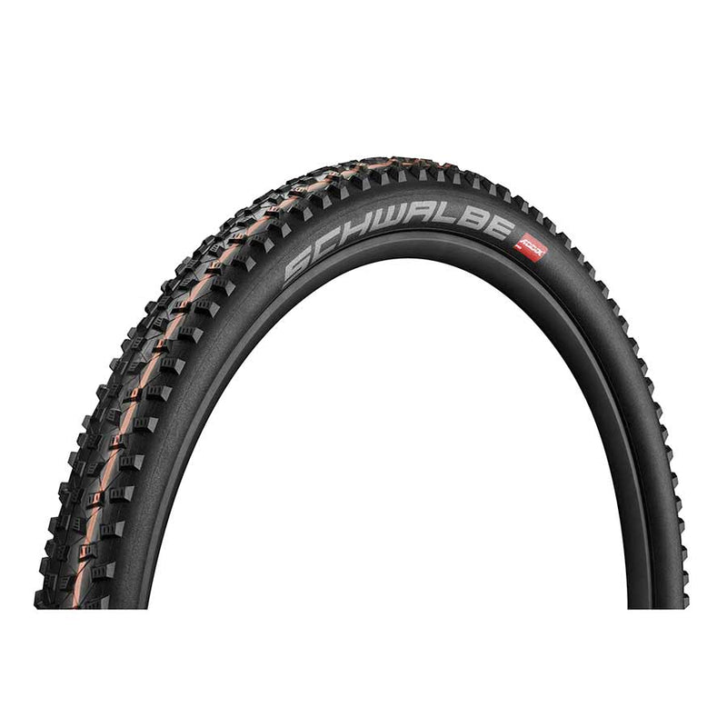 Load image into Gallery viewer, Schwalbe Rocket Ron Performance Twin 29x2.25 Tubeless TPI 54 Blk/Bsk Reflective
