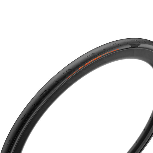 Pirelli PZero Race Road Tire, 700x26C, Folding, Clincher, SmartEVO, TechBELT, 127TPI, Orange, Made in Italy