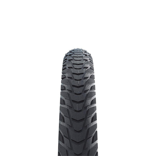 Schwalbe Marathon E-Plus Hybrid Tire, 27.5''x2.00, Wire, Clincher, Endurance, SmartGuard, 67TPI, Black