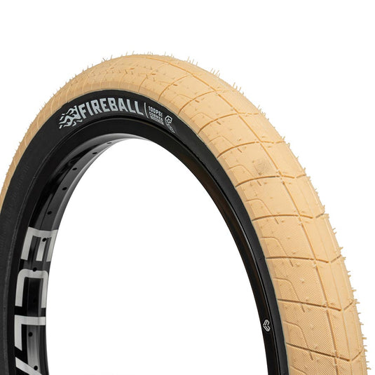 Eclat Fireball 20''x2.40 Wire, Clincher, Anti-Puncture Layer, 60TPI, Beige