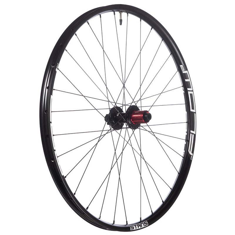 Load image into Gallery viewer, Stans No Tubes Flow EX3 Wheel, Rear, 27.5&#39;&#39; / 584, Holes: 32, 12mm TA, 157mm, Disc IS 6-bolt, Shimano Micro Spline
