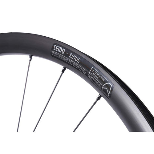 Seido-Rear-Wheel-700c-Tape-and-Valve-installed-WHEL2032-Bicycle-Rear-Wheel