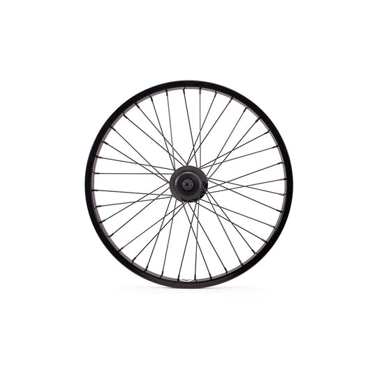 Salt Plus Summit Rear Cassette Wheel with EX Hub, Summit Rim and Nylon Hub Guards 36h 14mm Axle 9t Driver RHD Black