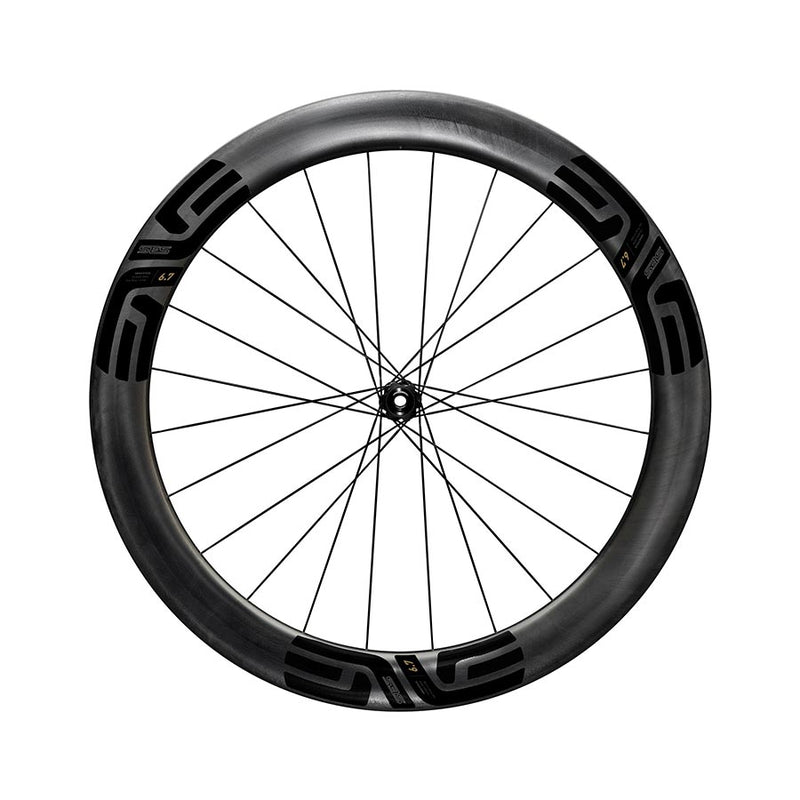 Load image into Gallery viewer, ENVE Composites SES 6.7 Front Wheel - 700, 12 x 100, Center-Lock, Black
