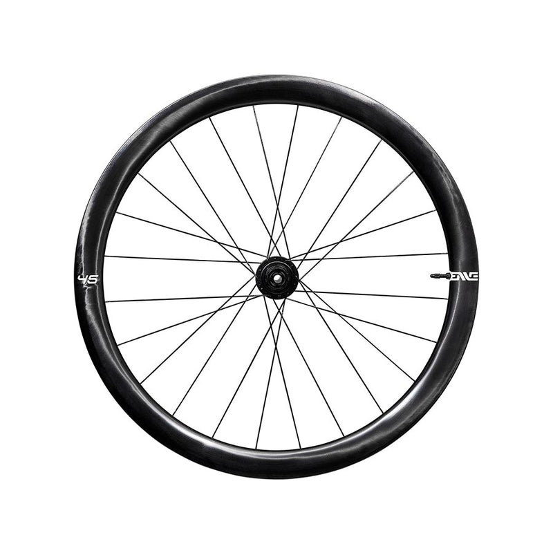 Load image into Gallery viewer, ENVE 45 Wheel Rear 700C / 622, Holes: 24, 12mm TA, 142mm, Disc Center Lock, Shimano HG 11, kit (not assembled wheel)
