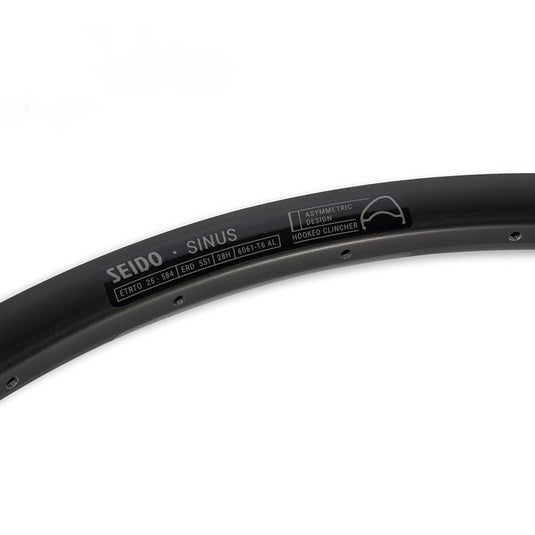 Seido Sinus Rim 650B Holes: 28, Black