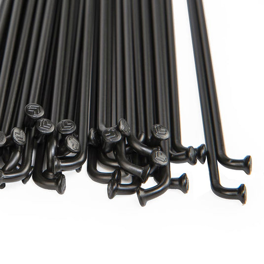 Eclat PG Spokes J-Bend Black, Length: 182, 40pcs