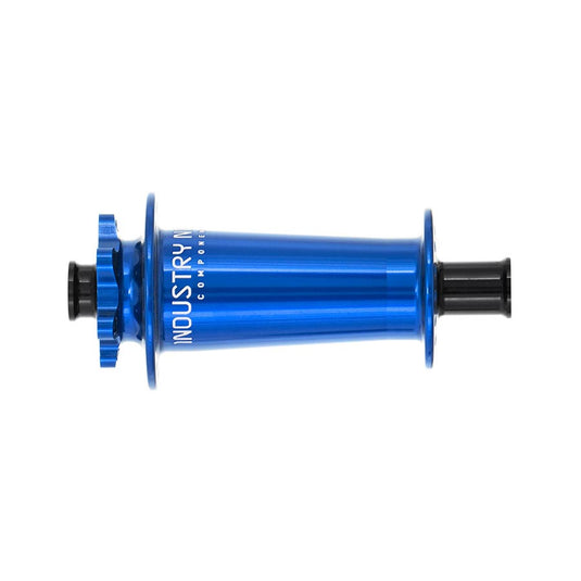 Industry Nine Hydra Classic Boost 6B, Disc Hub, Front, 28H, 15mm TA, 110mm Boost, Blue