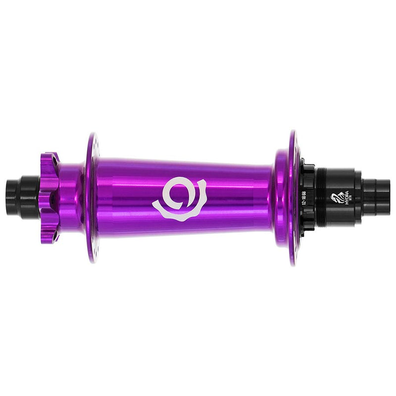 Load image into Gallery viewer, Industry Nine Hydra Classic Boost 6B, Disc Hub, Rear, 32H, 12mm TA, 148mm, Shimano Micro Spline, Purple
