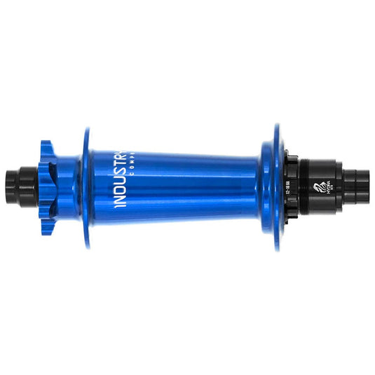 Industry Nine Hydra Classic Boost 6B, Disc Hub, Rear, 28H, 12mm TA, 148mm, Shimano Micro Spline, Blue