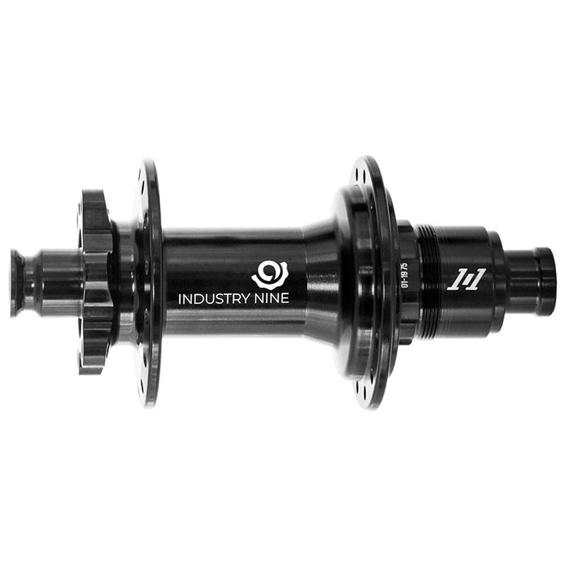 Load image into Gallery viewer, Industry Nine 1/1 Classic Boost 6B, Disc Hub, Rear, 28H, 12mm TA, 148mm, SRAM XD, Black
