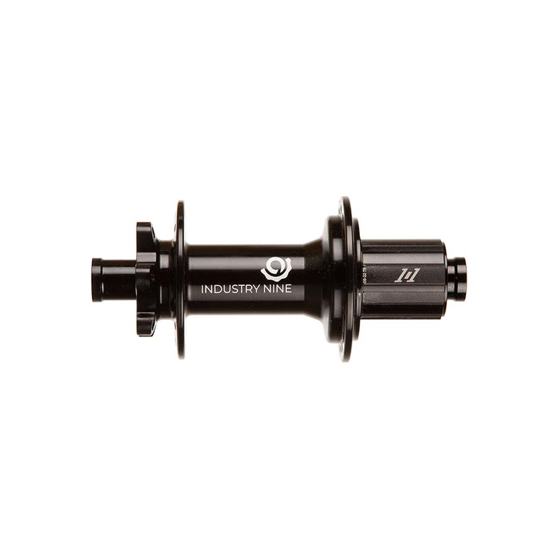 Load image into Gallery viewer, Industry Nine 1/1 Classic DH157 6B, Disc Hub, Rear, 32H, 12mm TA, 157mm, Shimano Road 10/ MTB 11, Black
