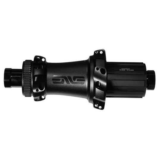 ENVE INNERDRIVE CL Rear Disc Hub, Rear, 24H, 12mm TA, 142mm, Shimano HG, Black