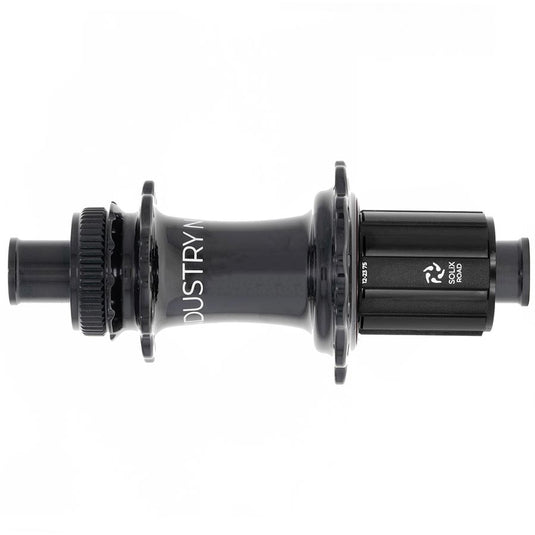 Industry Nine Solix G Classic Rear HG11, Disc Hub, Rear, 28H, 12mm TA, 142mm, Shimano HG 11, Black