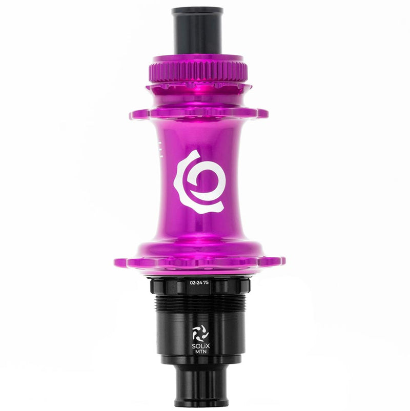 Load image into Gallery viewer, Industry Nine Solix M Classic Rear XD, Disc Hub, Rear, 28H, 12mm TA, 148mm, SRAM XD, Purple
