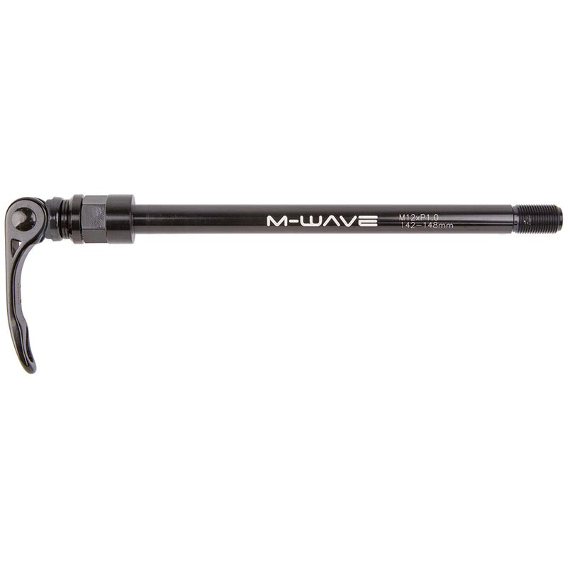 Load image into Gallery viewer, M-Wave Stalwart 180mm Thru Axle, Rear, 12x142mm TA, Length: 180mm, Thread Length: 20mm, Thread Pitch: M12x1.75, Stalwart
