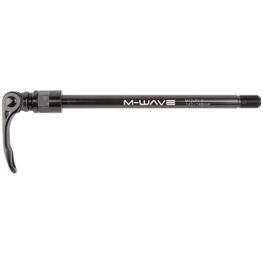 M-Wave Stalwart 180mm Thru Axle, Rear, 12x142mm TA, Length: 180mm, Thread Length: 20mm, Thread Pitch: M12x1.75, Stalwart