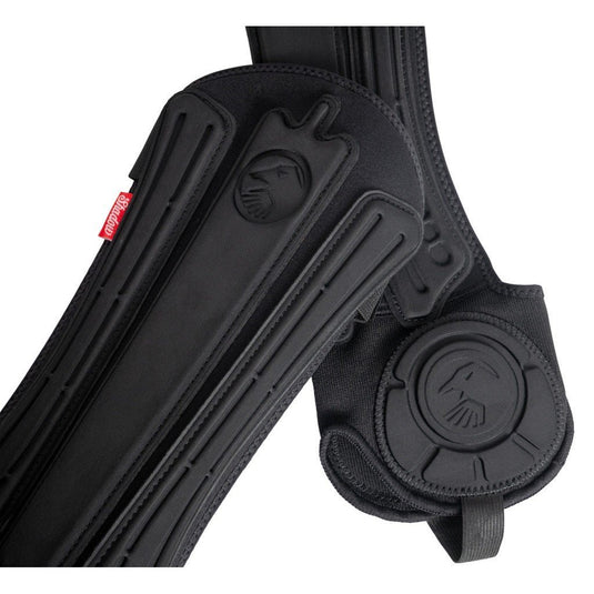 The Shadow Conspiracy Invisa-Lite Shin/Ankle Guard Combo - Black, Large/X-Large