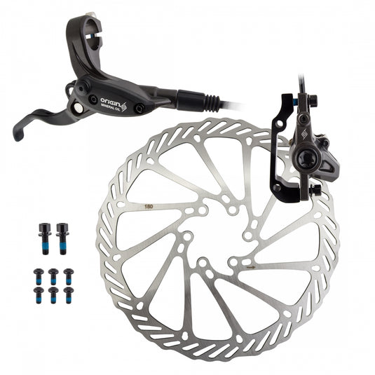 Origin8-Vise-MTB-Front-Hydraulic-Disc-Brake-Kit-Disc-Brake-&-Lever-Mountain-Bike-HBSL0109-MTB-Flat-Bar-Disc-Brakes