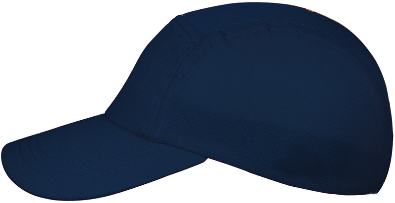 Load image into Gallery viewer, Stay Cool and Comfortable with the Headsweats Navy Race Hat - Perfect for Summer Races!
