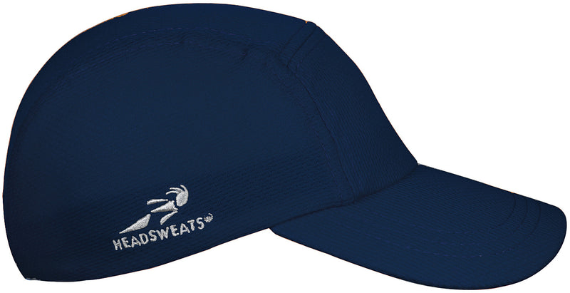 Load image into Gallery viewer, Stay Cool and Comfortable with the Headsweats Navy Race Hat - Perfect for Summer Races!
