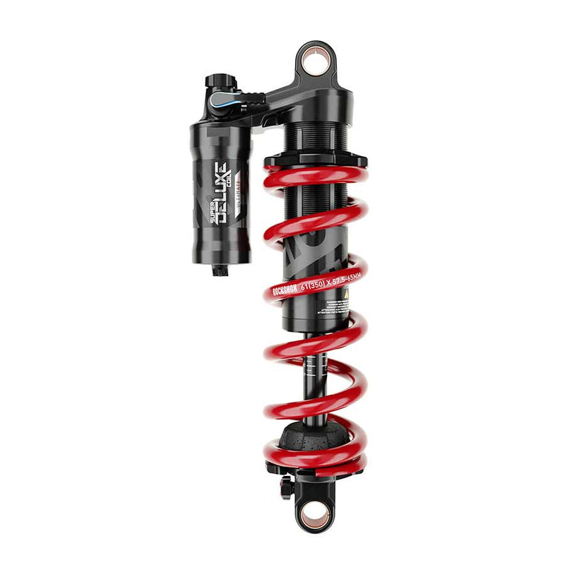 Load image into Gallery viewer, RockShox Super Deluxe Coil Ultimate A2, Rear shock, 185x55, Shaft Eyelet: Standard, Body Eyelet: Trunnion, MReb/MComp,
