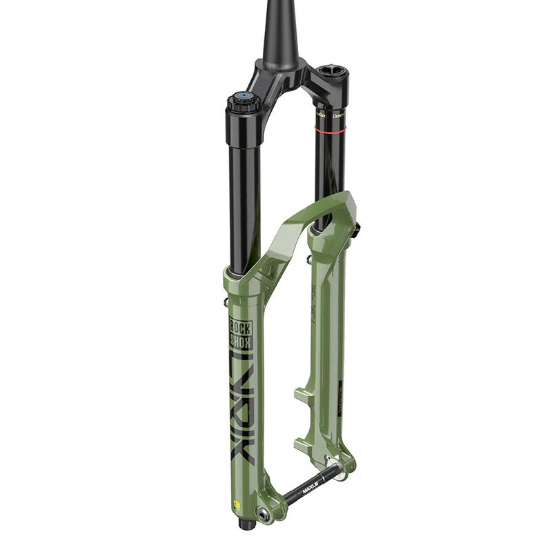 Load image into Gallery viewer, RockShox Lyrik Ultimate RC2 D1, Suspension Fork, 27.5&#39;&#39;, DebonAir+, 140mm, 1-1/8&#39;&#39;-1.5&#39;&#39;, 15x110mm TA, Rake: 37mm, Green
