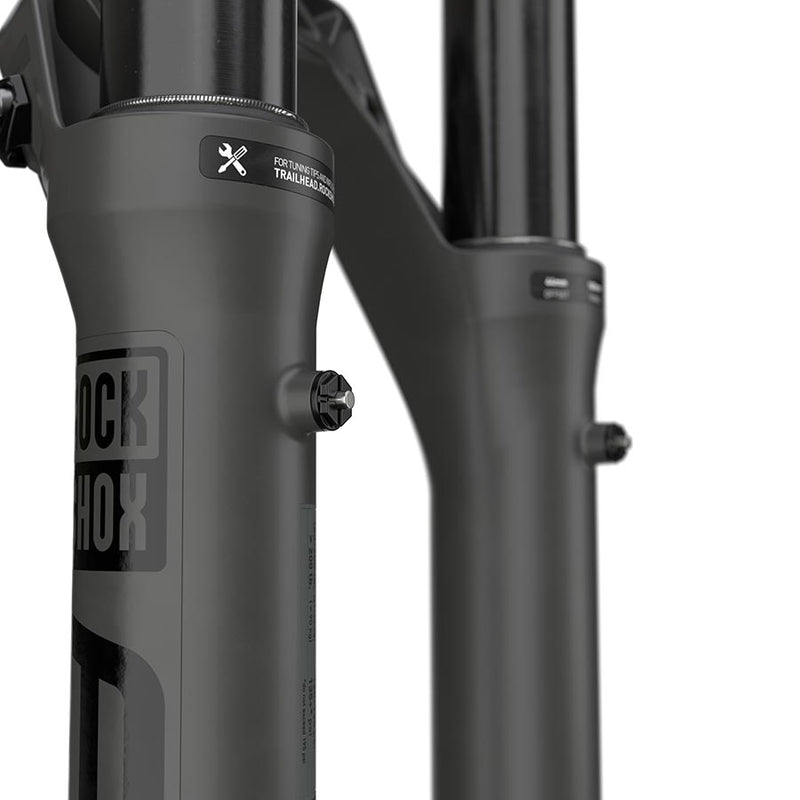 Load image into Gallery viewer, RockShox ZEB Ultimate RC2 A2 Suspension Fork, 27.5&#39;&#39;, DebonAir+, 190mm, 1-1/8&#39;&#39;-1.5&#39;&#39;, 15x110mm TA, Rake: 44mm, Grey
