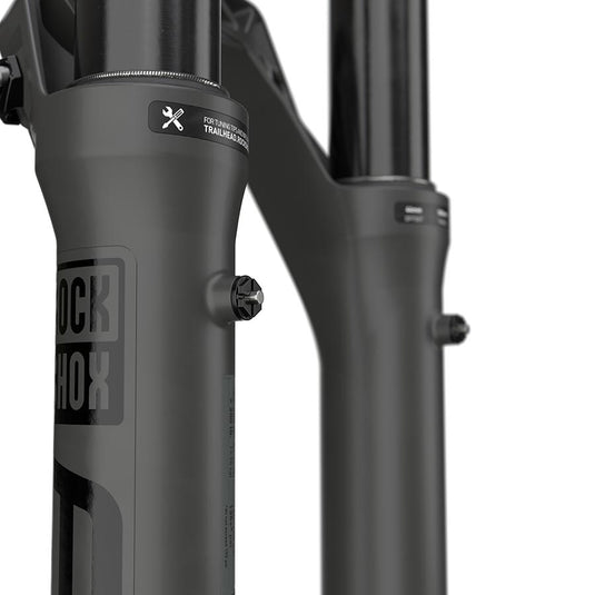 RockShox ZEB Ultimate RC2 A2 Suspension Fork, 27.5'', DebonAir+, 190mm, 1-1/8''-1.5'', 15x110mm TA, Rake: 44mm, Grey