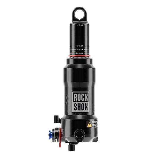 RockShox Deluxe Nude RLC3 Rear Shock - 165 x 45mm, DebonAir, Prog, 0 Tokens, 1 Eff Token, LM Tune, 430 L/O, Trunnion,