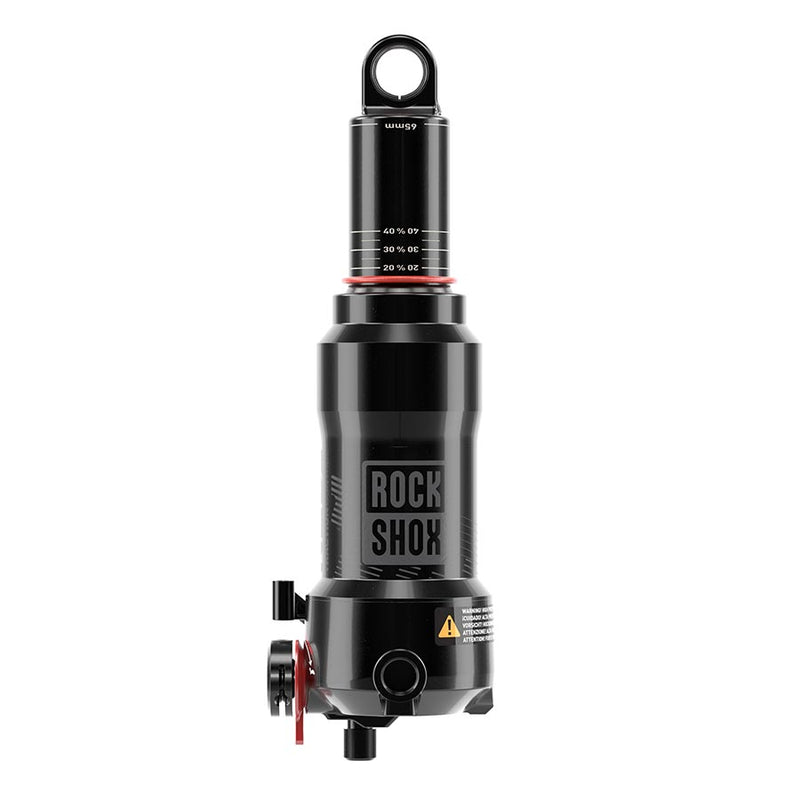 Load image into Gallery viewer, RockShox Deluxe Nude RL3 C1 Rear shock, 165x45, Shaft Eyelet: Trunnion, Body Eyelet: Standard, Progressive 0Pos/0Neg
