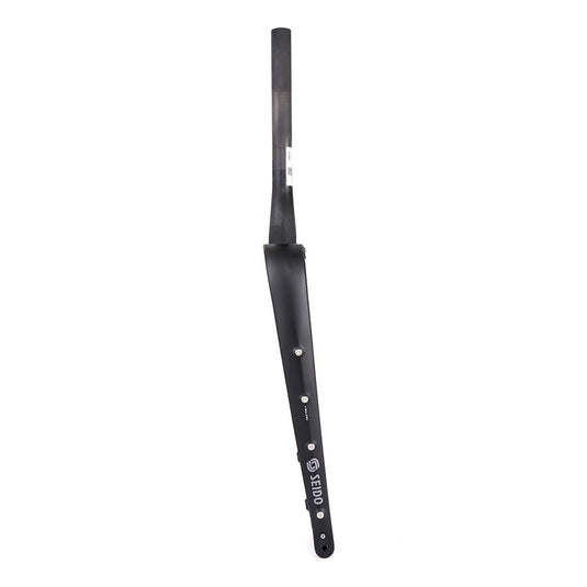 Seido MGV Fork 700C/27.5" 1-1/8''-1.5'', 12x100mm TA, Rake: 52mm, Black