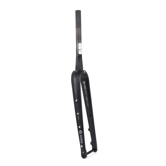 Seido MGV Fork 700C/27.5" 1-1/8''-1.5'', 12x100mm TA, Rake: 52mm, Black