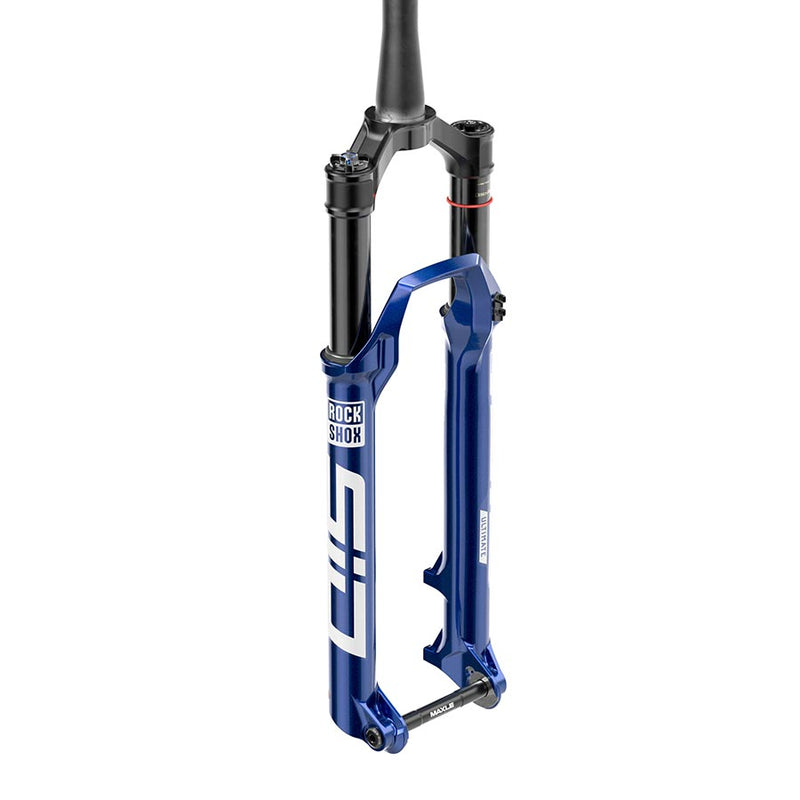 Load image into Gallery viewer, RockShox SID Ultimate 3P D1 Suspension Fork, 29&#39;&#39;, DebonAir, 120mm, 1-1/8&#39;&#39;-1.5&#39;&#39;, 15x110mm TA, Rake: 44mm, Blue,
