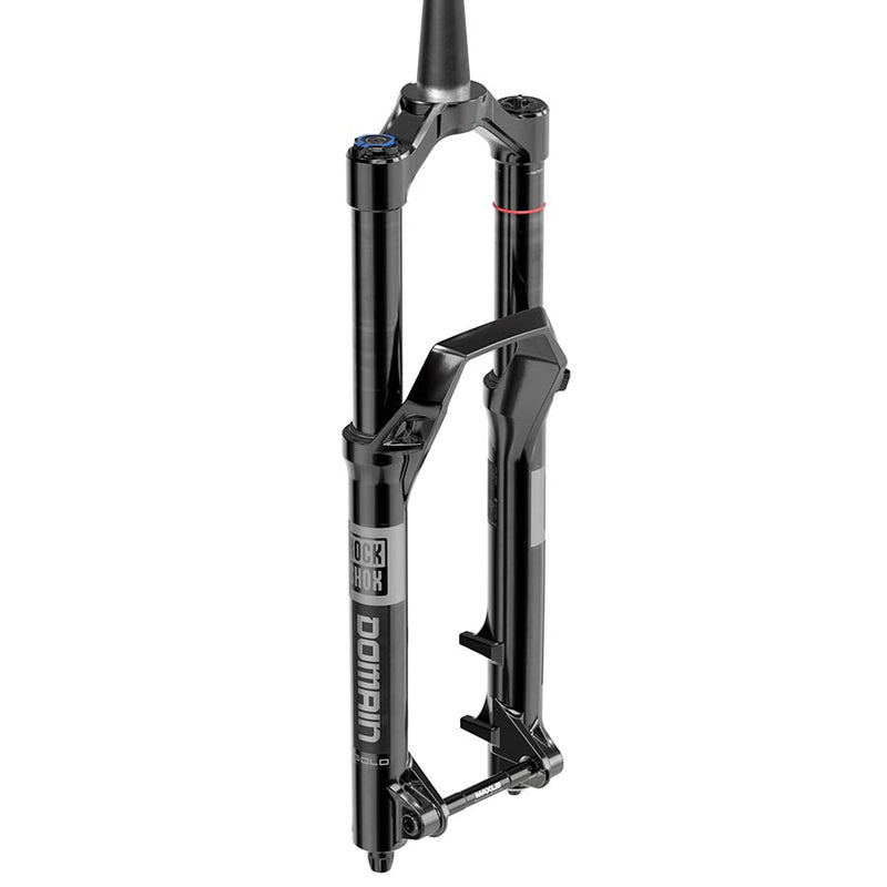 Load image into Gallery viewer, RockShox Domain Gold C1 Suspension Fork, 27.5&#39;&#39;, DebonAir, 180mm, 1-1/8&#39;&#39;-1.5&#39;&#39;, 15x110mm TA, Rake: 44mm, Black
