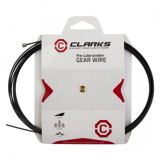 Clarks-Galvanized-Teflon-Gear-Wire-Derailleur-Inner-Cable-Mountain-Bike-Road-Bike-DRCA0061