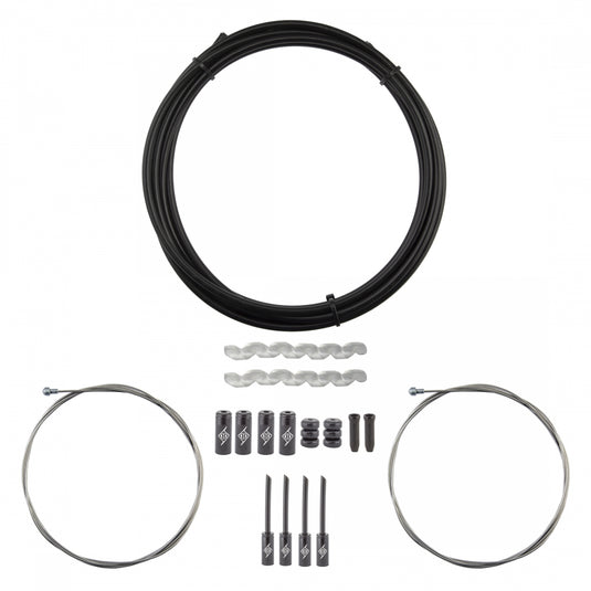 Origin8-Slick-Compressionless-Road-Brake-Cable-Housing-Kit-Brake-Cable-Housing-Set-BCHS0193