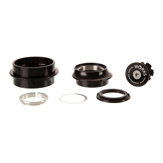 Works Components EC44-EC56 Reach Adjust, Headset, : EC44/28.6 | EC56/40, ZS, External threadless, Complete, Black