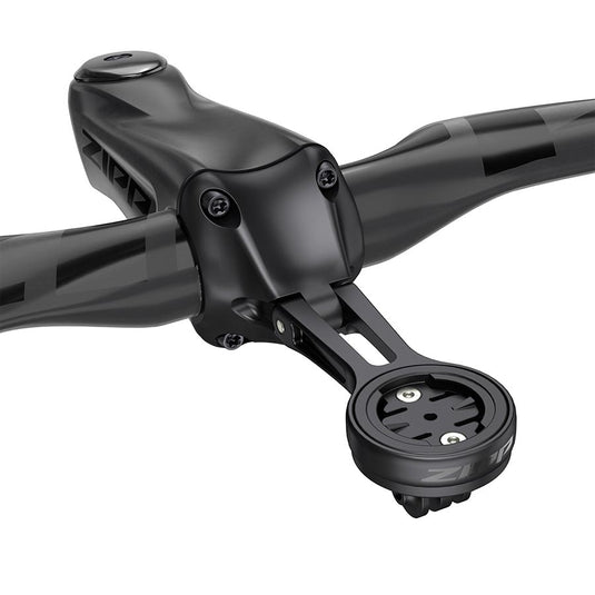 Zipp SL Sprint QuickView Integrated Mount, Computer Bike Mount, Garmin/Wahoo or Hammerhead, Stem mount, Black