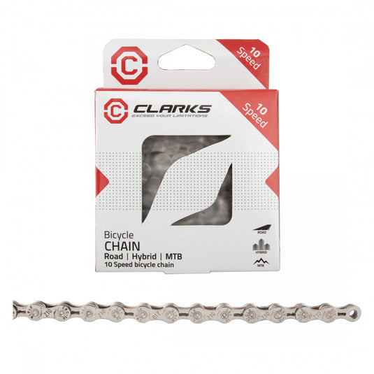 Clarks-Self-Lubricating-Chain-10-Speed-Chain-CHIN0293-Bicycle-Chain